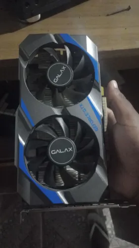 Placa de video ,1050 ti queimada