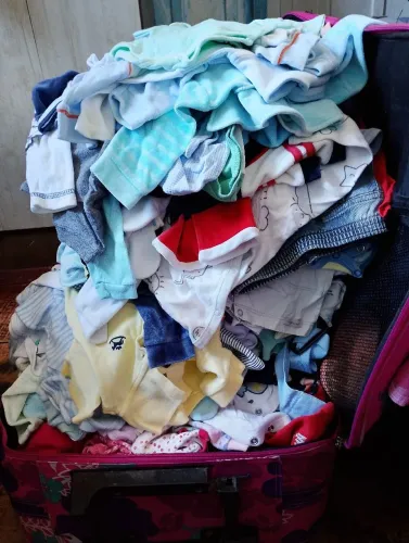 Roupas de bebê menino e menina