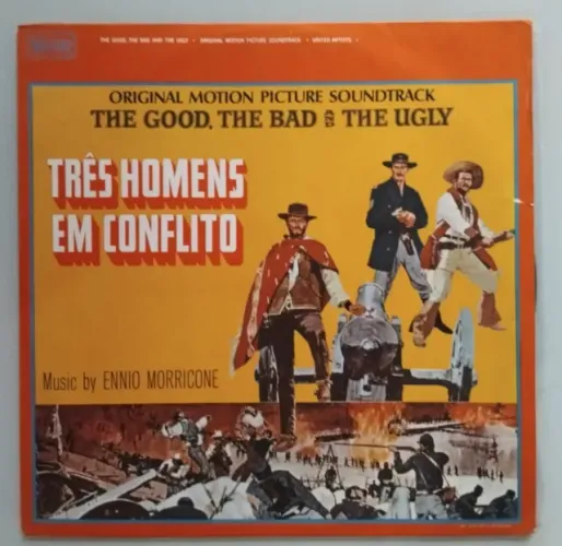 Ennio Morricone - Três Homens em Conflito OST - The Good, The Bad and The Ugly LP