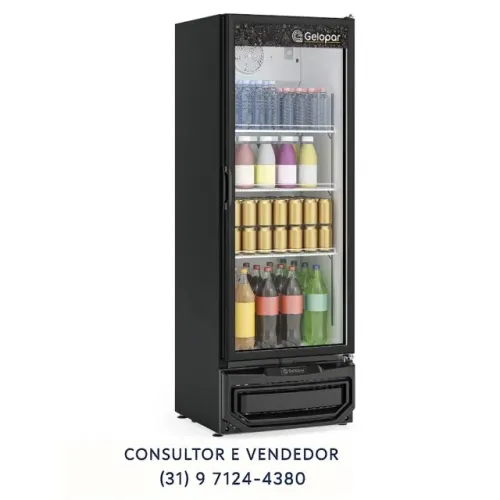 Refrigerador de Bebidas 410L Gelopar