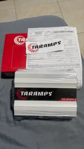 TARAMPS DS800x4 NOVO NA GARANTIA