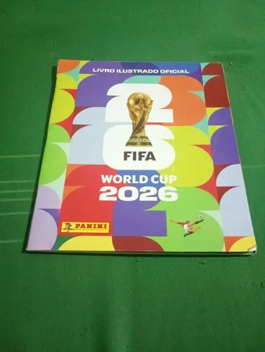 álbum da copa capa mole com 5 jogador da seleção brasileira, Alemanha 2014 brilhante
