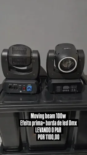 MOVING BEAM 100W borda de led dmx 