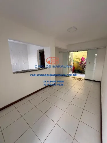 Apartamento terreo em condominio fechado 1 quarto ¼ com quintal em stella maris