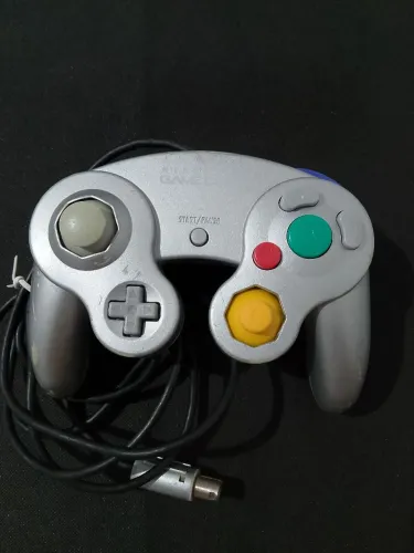 CONTROLE JOYSTICK ORIGINAL NINTENDO GAMECUBE FUNCIONANDO COLECIONADOR