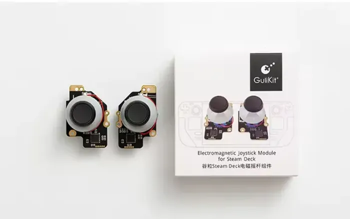 Gulikit SD02 Versão Pgradada Joystick Eletromagnético para Módulo Steam Deck Patentado Sem