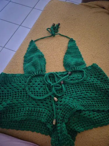 Conjunto crochê 