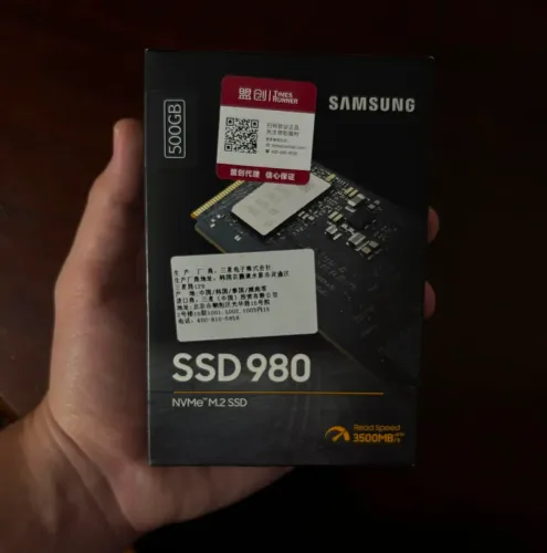 SSD Nvme Samsung 980 500GB Lacrado