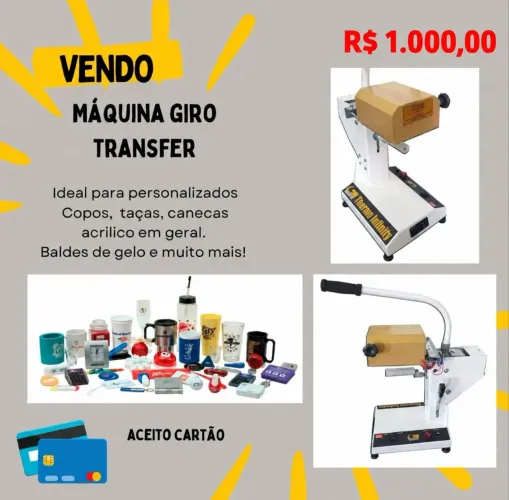 Máquina para Tranfer