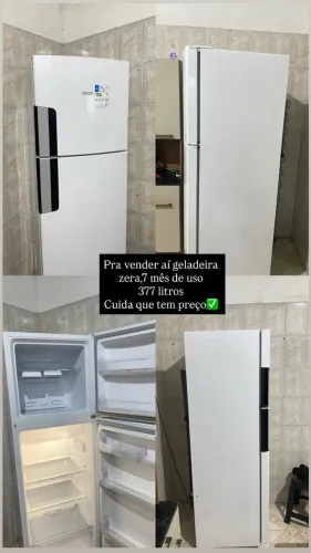 Vende se geladeira consul 377 litros zera,7 meses de uso 