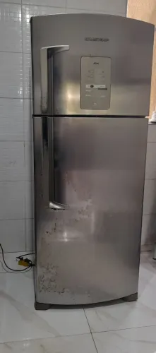 Refrigerador Brastemp Frost Free Duplex Ative 429L Inox