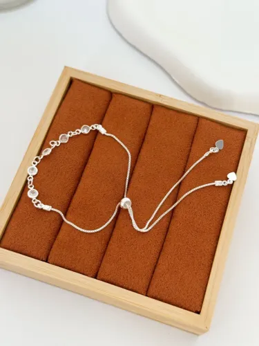 Pulseira Gravatinha Zircônias