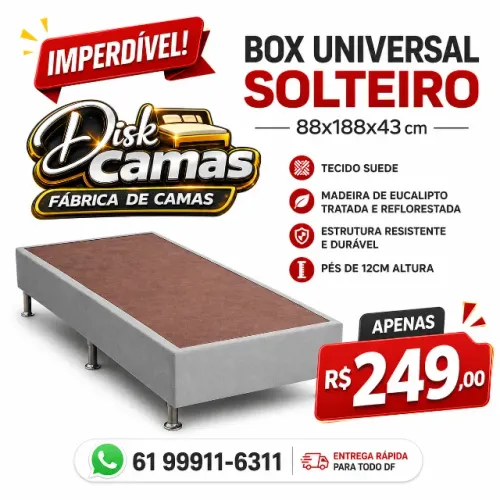 SEU NOVO BOX COM PREÇO DE FÁBRICA! POR APENAS R$249,00