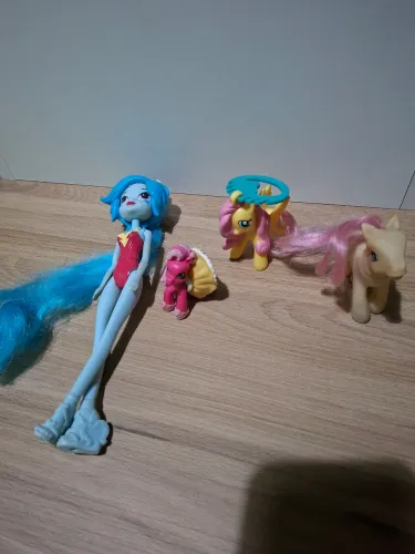 Lote my little pony brinquedos + boneca equestria girls