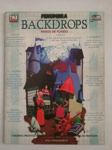 RPG - PENUMBRA - BACKDROPS: PANOS DE FUNDOS