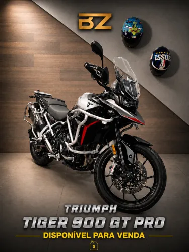 TRIUMPH TIGER 900 GT PRO - Baixo Km - Impecável