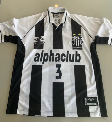 Camisa do Santos FC de jogo ano 2000