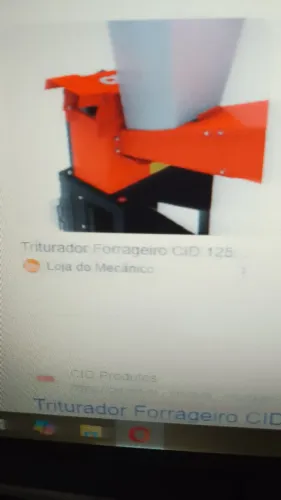 Triturador forrageiro CID 125LD 3 CV 220 V