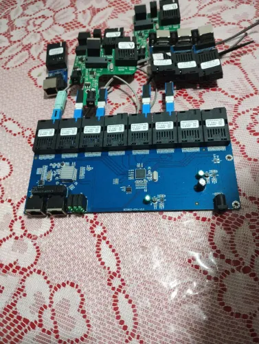 Placa metro de fibra ótica gigabyte 