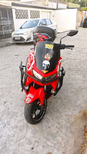 Moto Nmax 160 2024 Vermelha
