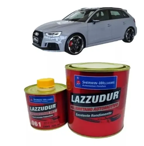 Tinta Automotiva Poliéster Nardo Gray Ly7c 5x 900ml + 5xVerniz aceito cartão
