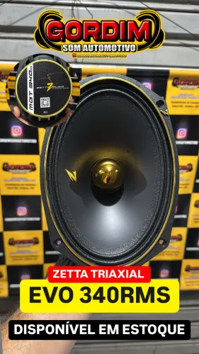ALTO FALANTE 6X9 TRIAXIAL ZETTA AUDIO 340RMS
