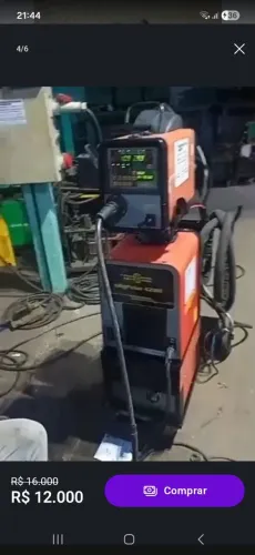 Máquina de solda eutectic castolin 4200