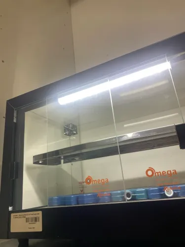 Estufa vitrine fria com led 62cm com gelox