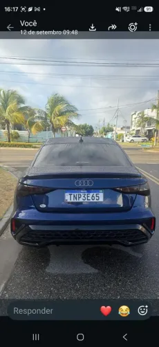 Audi A3 Sedan Performance 2.0 TFSI S-tronic 2025