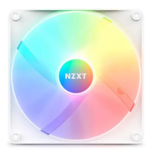 Ventoinha NZXT F140RGB CORE, 140mm, Branco