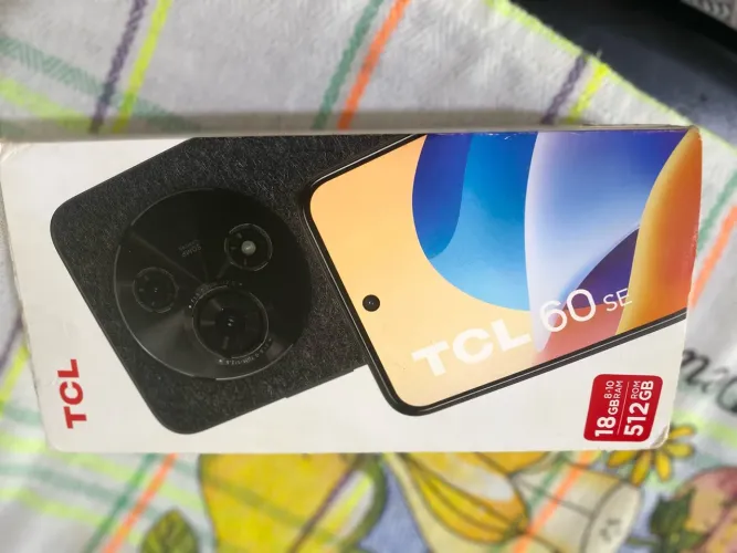 Vendo celular TCL 60 SE NA CAIXA