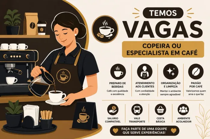 Coperia de padaria e cafeteria