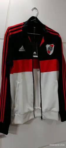 JAQUETA ADIDAS MASCULINA RIVER PLATE ZERADA