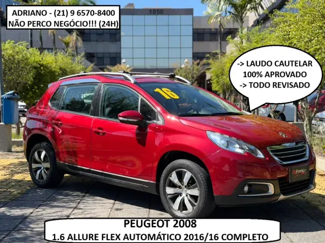 Peugeot 2008 Allure 1.6 Flex 16V 5P Aut. 2016