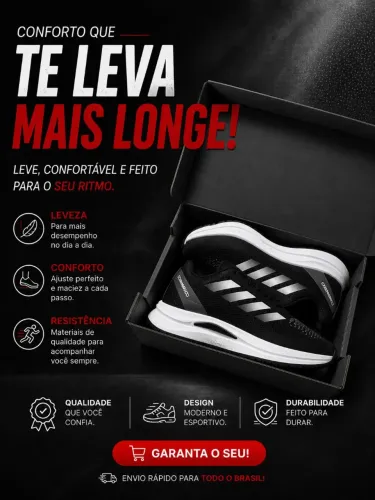 Tênis Damando Nº42 Preto
