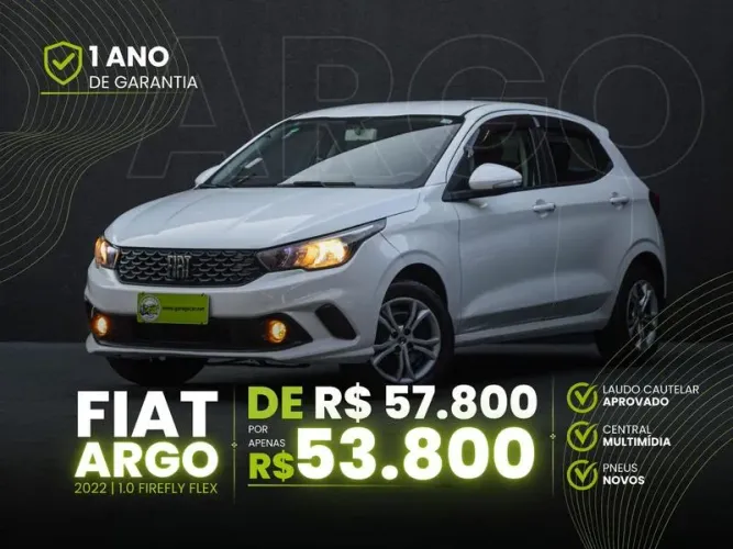 Fiat Argo Drive 1.0 Firefly 2022