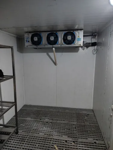 Câmara frigorífica Fria vai até -2,5°