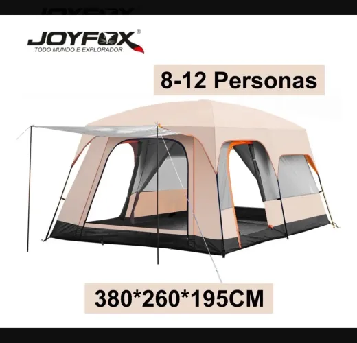BARRACA CAMPING 8 PESSOAS