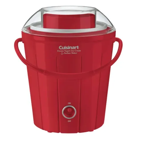 Sorveteira Elétrica Cuisinart Ice-25 Modelo Retrô (também faz Gelato/Sorbet/Frozen Yogurt)