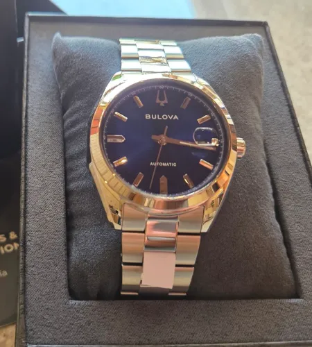Bulova Surveyor Azul - Novo na caixa