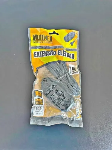 Extensão Elétrica 5 Metros - NOVA FAZEMOS ENTREGAS