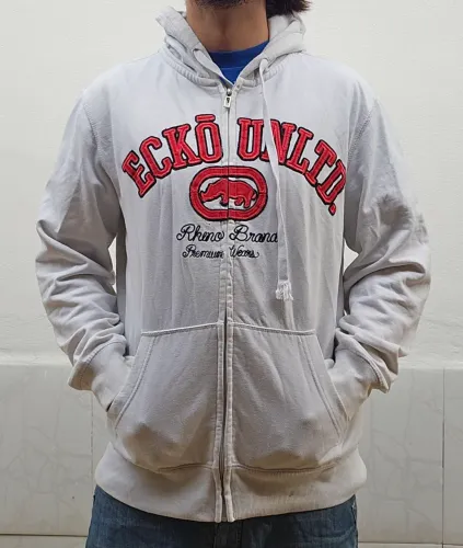 Moletom Ecko UNLTD vintage tam.M bordado gringo