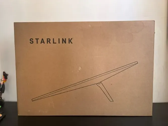 Starlink Antena via satélite
