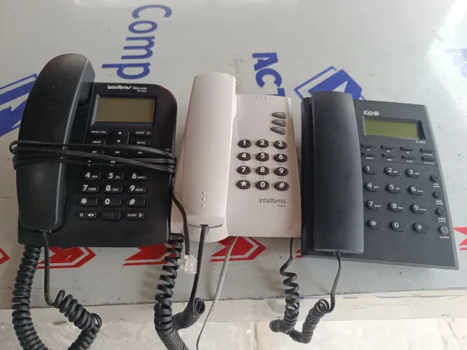 Aparelhos para telefone fixo 