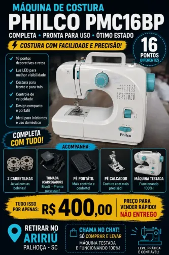 MÁQUINA DE COSTURA