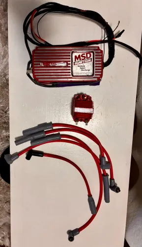 Módulo MSD 6AL, Cabos MSD, Bobina MSD Blaster SS