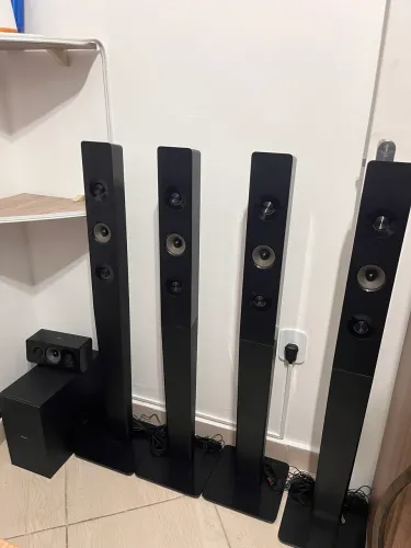 Caixas, torres, subwoofer Philips 1000w rms 