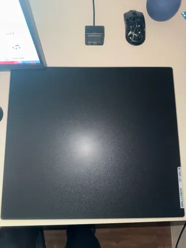 mousepad de vidro sp-004 black