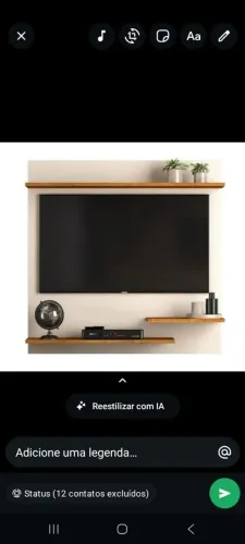 Vendo painel para Tv32' novo,na caixa.