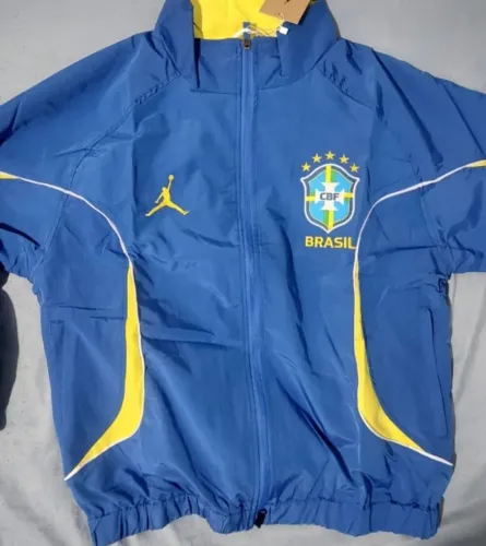 Jaqueta Brasil Jordan pra sair hoje